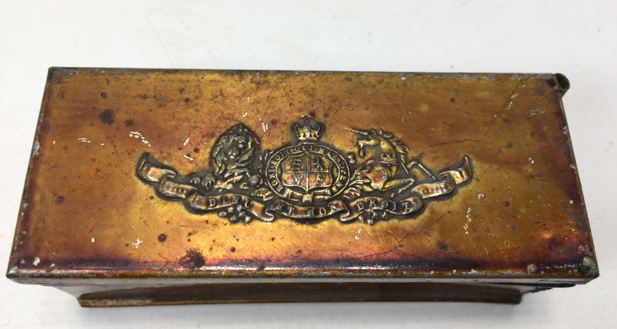 1. DÜNYA SAVAŞI DÖNEMİ İNGİLİZ ASKER TÜTÜN TABAKASI