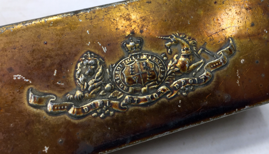 1. DÜNYA SAVAŞI DÖNEMİ İNGİLİZ ASKER TÜTÜN TABAKASI