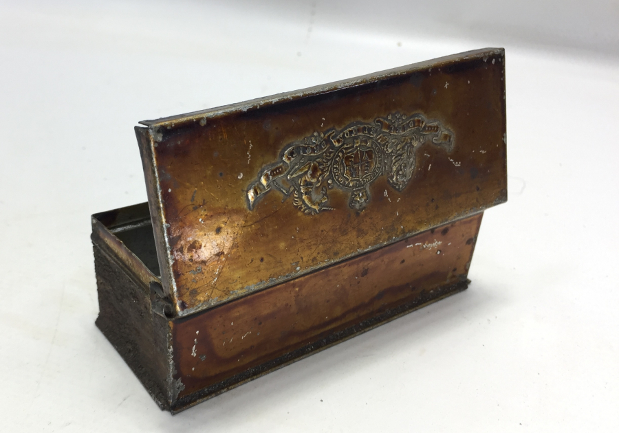 1. DÜNYA SAVAŞI DÖNEMİ İNGİLİZ ASKER TÜTÜN TABAKASI