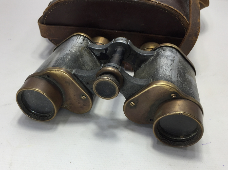 1. DÜNYA SAVAŞI DÖNEMİ ORJİNAL KUTUSUNDA OSMANLI SUBAY DÜRBÜNÜ