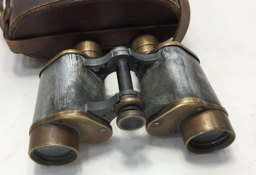 1. DÜNYA SAVAŞI DÖNEMİ ORJİNAL KUTUSUNDA OSMANLI SUBAY DÜRBÜNÜ