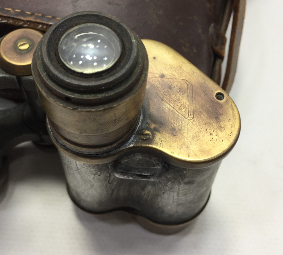 1. DÜNYA SAVAŞI DÖNEMİ ORJİNAL KUTUSUNDA OSMANLI SUBAY DÜRBÜNÜ