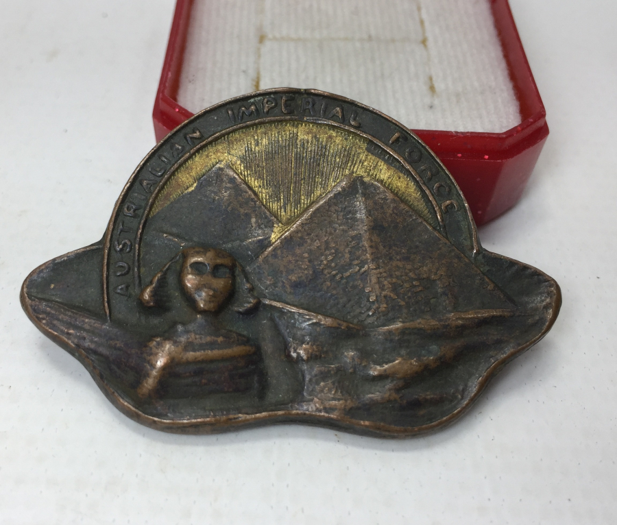 1. DÜNYA SAVAŞI NADİR AVUSTURALYA ASKER ROZETİ