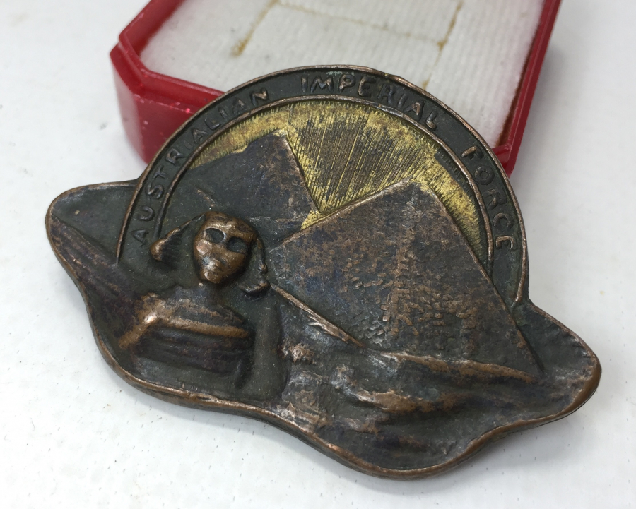 1. DÜNYA SAVAŞI NADİR AVUSTURALYA ASKER ROZETİ