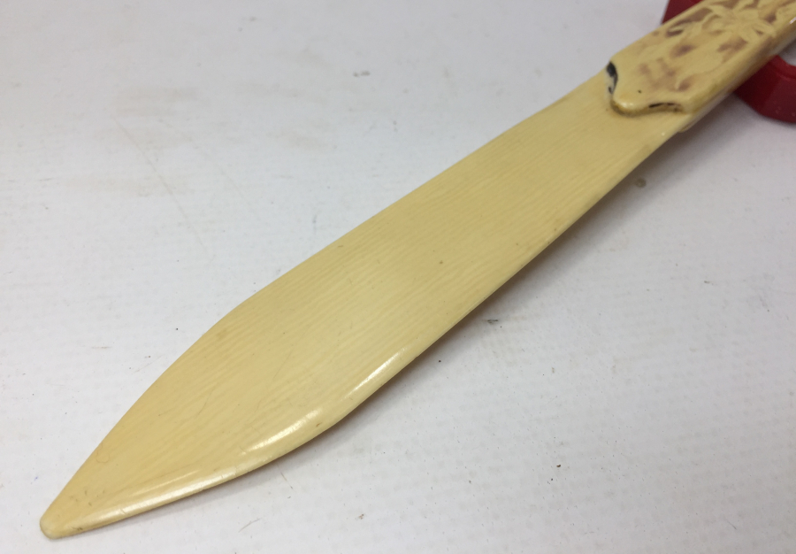 1900 BAŞLARI FİLDİŞİNDEN MAMUL ZARF AÇACAĞI