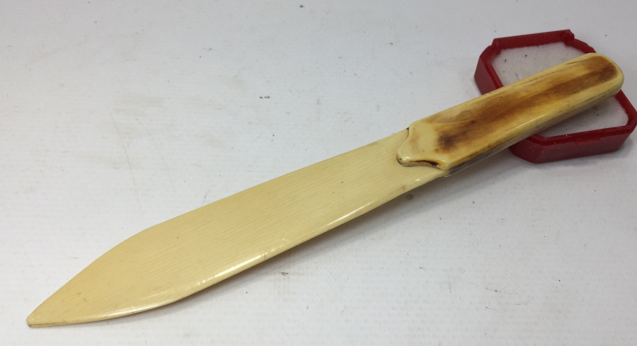 1900 BAŞLARI FİLDİŞİNDEN MAMUL ZARF AÇACAĞI