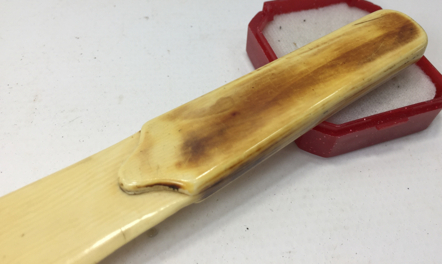 1900 BAŞLARI FİLDİŞİNDEN MAMUL ZARF AÇACAĞI