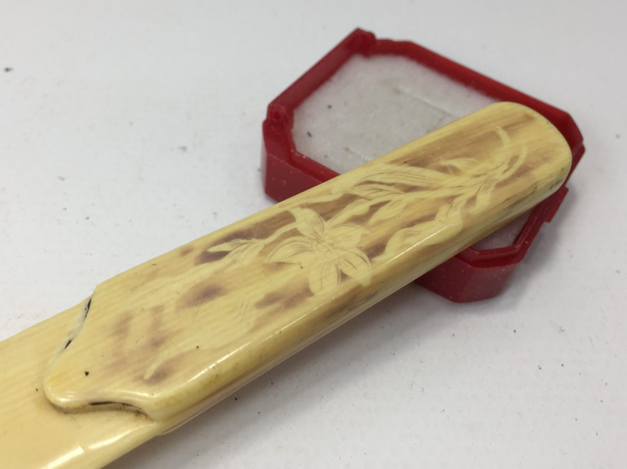 1900 BAŞLARI FİLDİŞİNDEN MAMUL ZARF AÇACAĞI