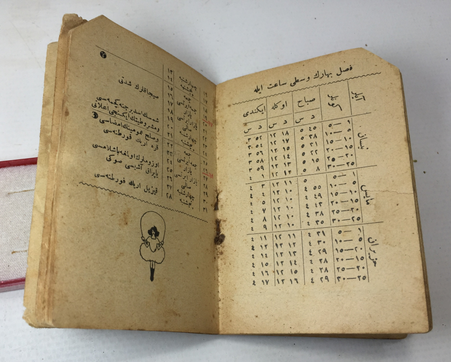 1924 YILI ATATÜRK VE SON HALİFE ABDÜLMECİD EFENDİ GÖRSELLİ MUHTIRA