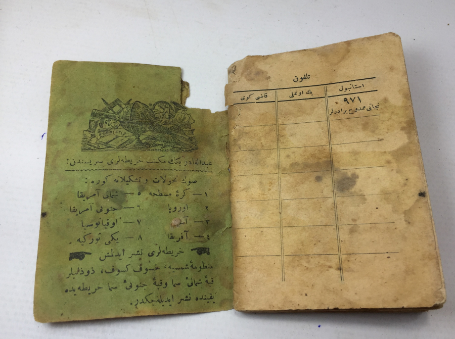 1924 YILI ATATÜRK VE SON HALİFE ABDÜLMECİD EFENDİ GÖRSELLİ MUHTIRA