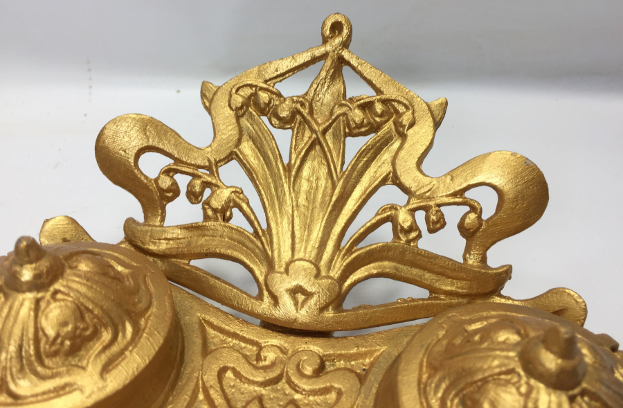 ANTİKA MASA ÜSTÜ HOKKA - YAZI TAKIMI