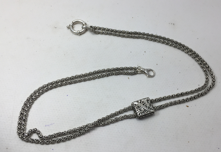 ARNAVUT ZİNCİR GÜMÜŞ CEP SAATİ KÖSTEĞİ