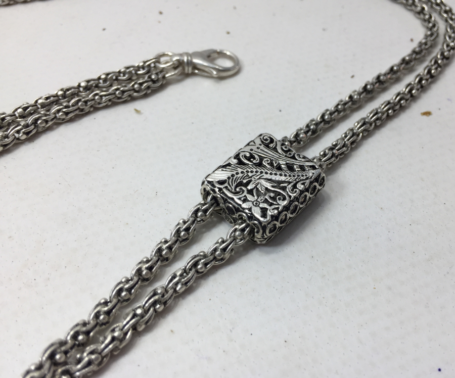 ARNAVUT ZİNCİR GÜMÜŞ CEP SAATİ KÖSTEĞİ