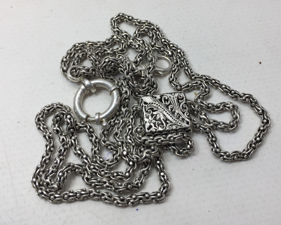 ARNAVUT ZİNCİR GÜMÜŞ CEP SAATİ KÖSTEĞİ