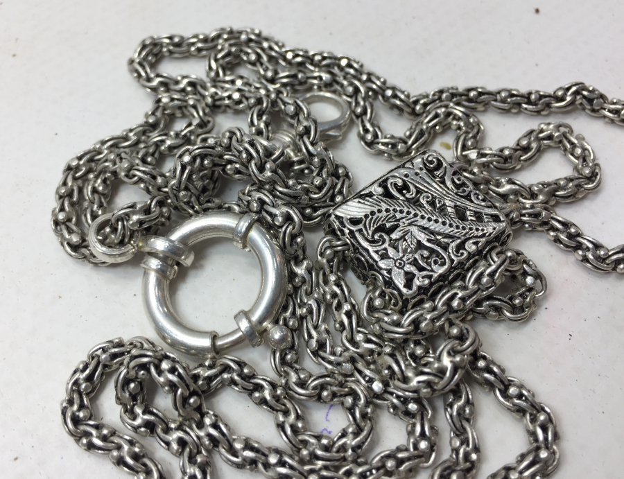 ARNAVUT ZİNCİR GÜMÜŞ CEP SAATİ KÖSTEĞİ