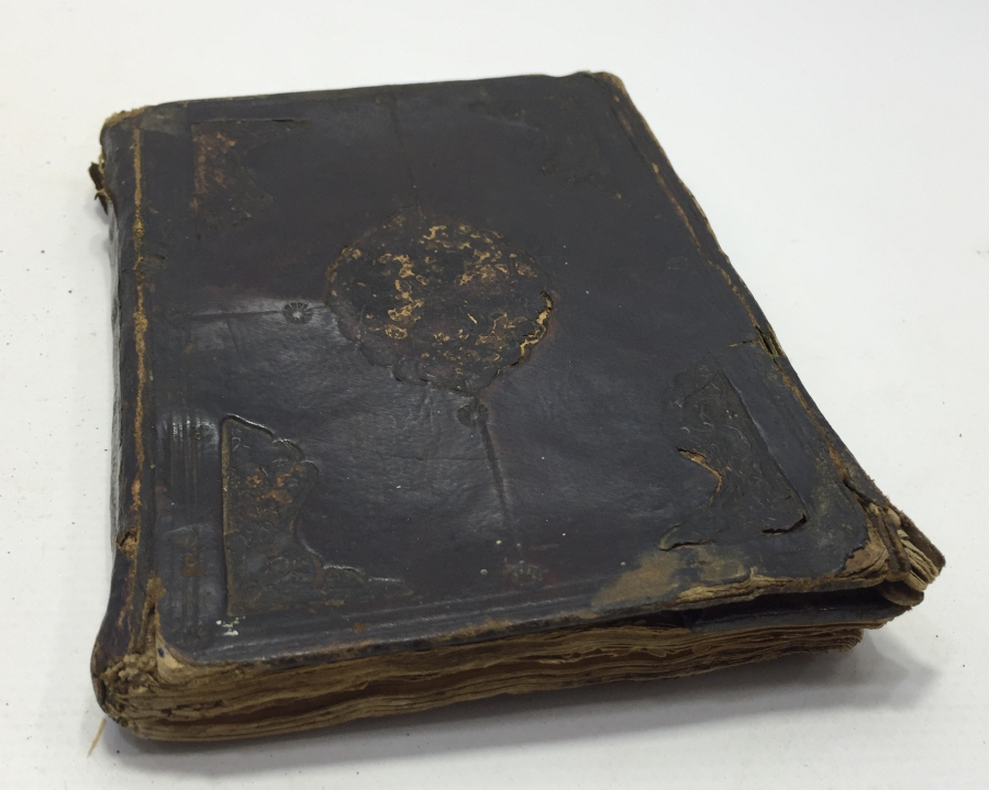 OSMANLI DÖNEMİ 2 ADET SERLEVHASI BULUNAN NADİR FORMDA ENAM -I ŞERİF