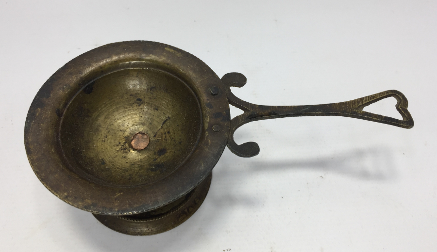 OSMANLI DÖNEMİ DAMGALI SÜLEYMANİYE NARGİLE KÖZLÜĞÜ