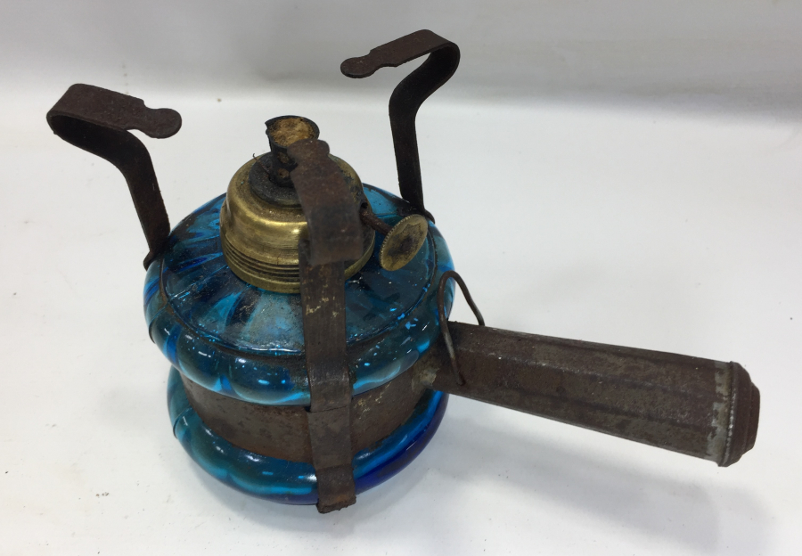 OSMANLI DÖNEMİ PRİMİTİF YAPIM GAZ LAMBASI VE OCAK