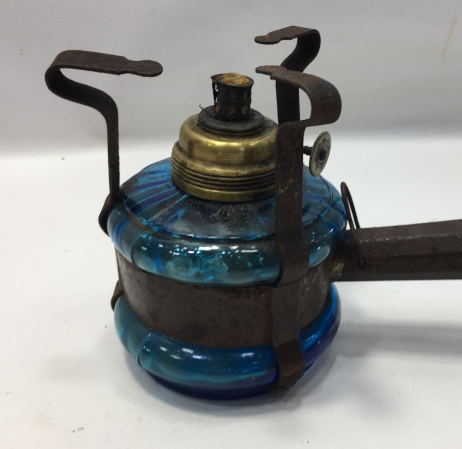 OSMANLI DÖNEMİ PRİMİTİF YAPIM GAZ LAMBASI VE OCAK