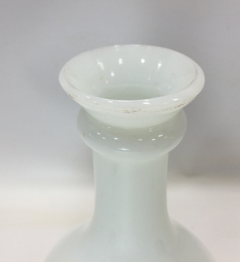 OSMANLI DÖNEMİ SARAY İŞİ ÇOK NADİR KOPARMA OPAL ZEMZEM ŞİŞESİ