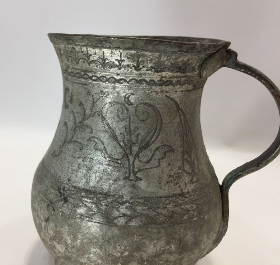 OSMANLI DÖNEMİ TAMAMI İŞLEMELİ VE YAZILI MAŞRAPA