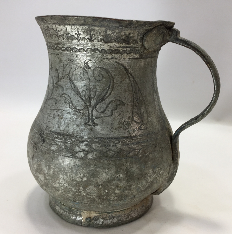 OSMANLI DÖNEMİ TAMAMI İŞLEMELİ VE YAZILI MAŞRAPA