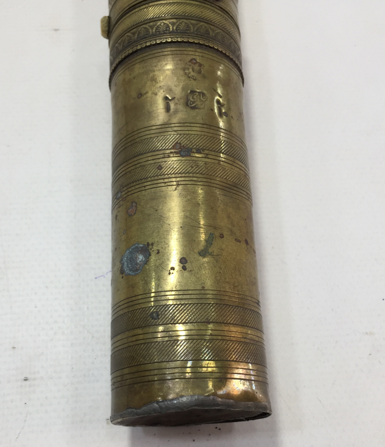 OSMANLI DÖNEMİ ÜZERİ USTA DAMGALI VE YAZILI SÜLEYMANİYE İŞİ KAHVE DEĞİRMENİ