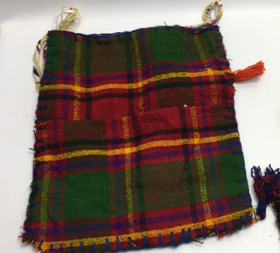 OSMANLI KUMAŞTAN 3 ADET HEYBE 