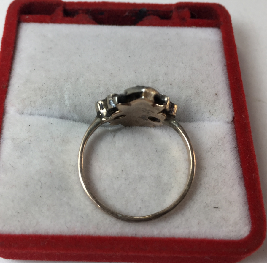 ÖZEL YAPIM ELMAS TAŞLI ALTIN YÜZÜK