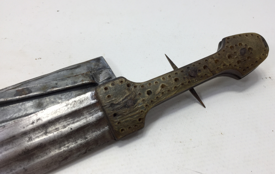 ÜZERİ OSMANLICA YAZILI AFYON KAMASI