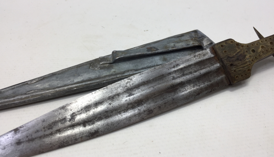 ÜZERİ OSMANLICA YAZILI AFYON KAMASI