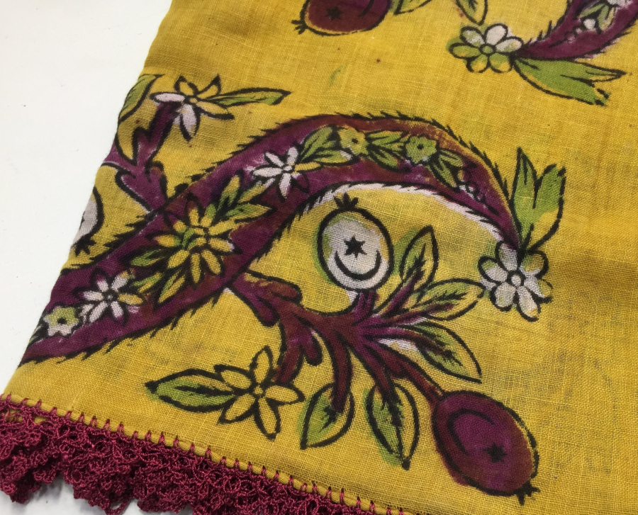 BERGAMA KOZAK YÖRESİ 4 ADET YAZMA - BİRİSİ AY YILDIZLI