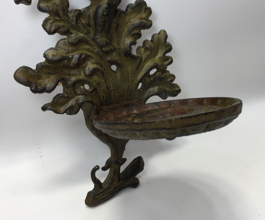 OSMANLI DÖNEMİ RUM İŞİ NADİR FORMDA MELEKLİ MUMLUK