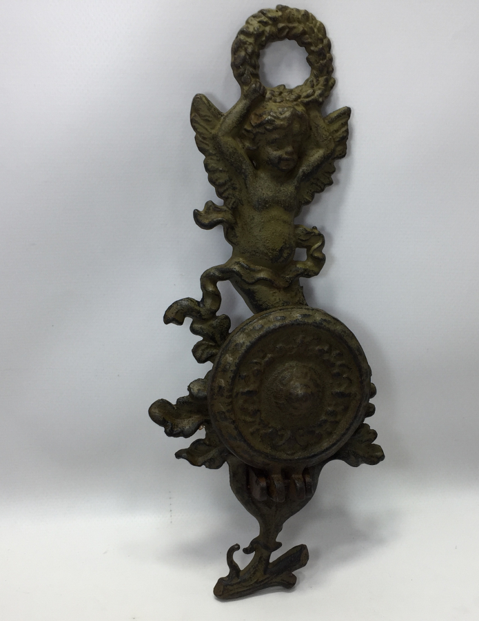 OSMANLI DÖNEMİ RUM İŞİ NADİR FORMDA MELEKLİ MUMLUK