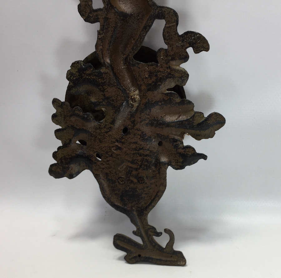 OSMANLI DÖNEMİ RUM İŞİ NADİR FORMDA MELEKLİ MUMLUK