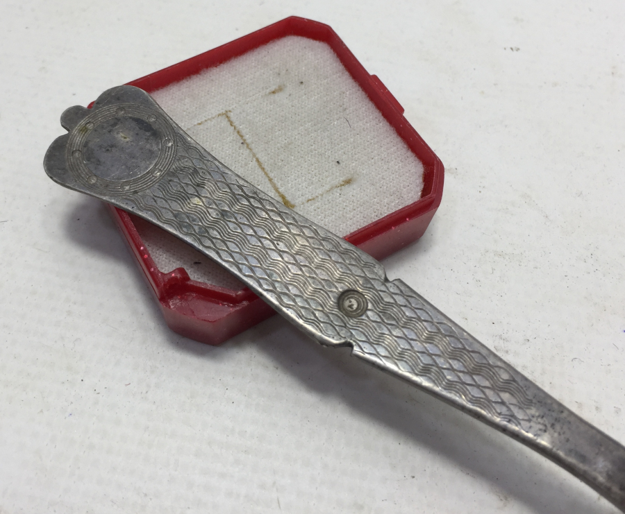 SULTAN VAHDEDDİN TUĞRALI ÇOK NADİR GÜMÜŞ KAŞIK