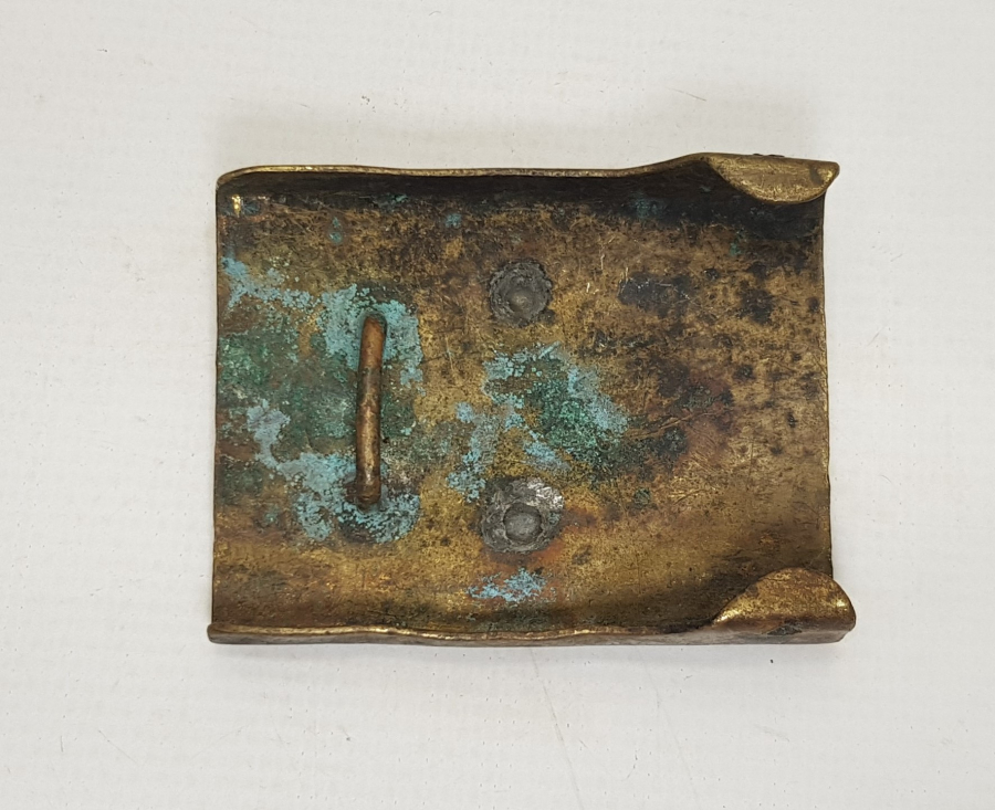 1. DÜNYA SAVAŞI DÖNEMİ ASAKİR-İ ŞAHANE YAZILI OSMANLI ASKERİ KEMER TOKASI