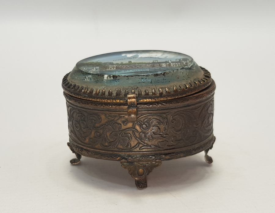 1870'LERDEN KRİSTAL MÜCEVHER KUTUSU