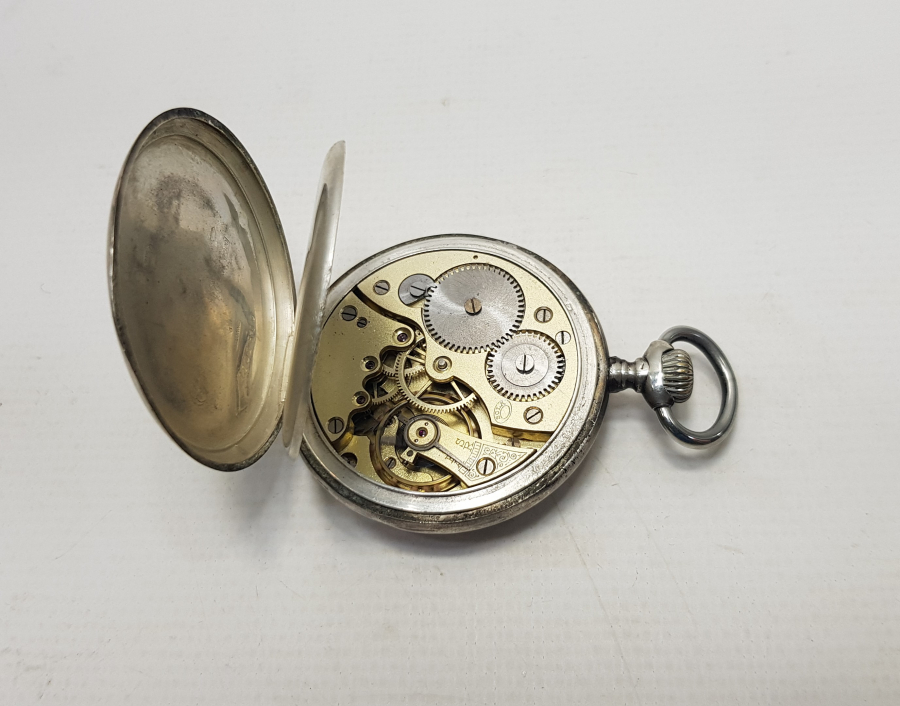 1900'LERDEN GÜMÜŞ KASA CEP SAATİ