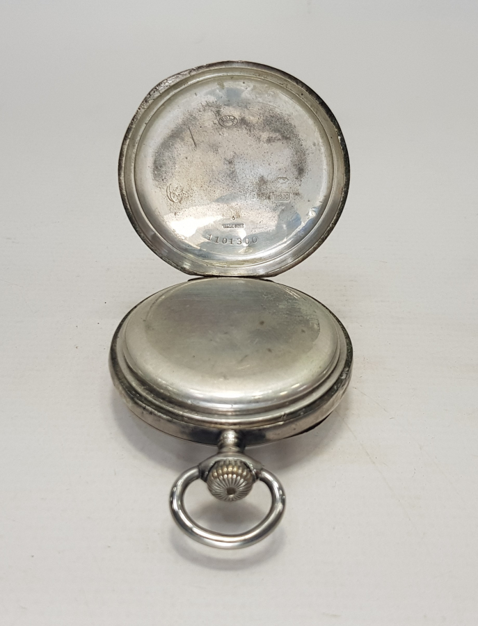 1900'LERDEN GÜMÜŞ KASA CEP SAATİ