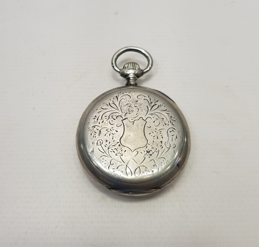 1900'LERDEN GÜMÜŞ KASA CEP SAATİ