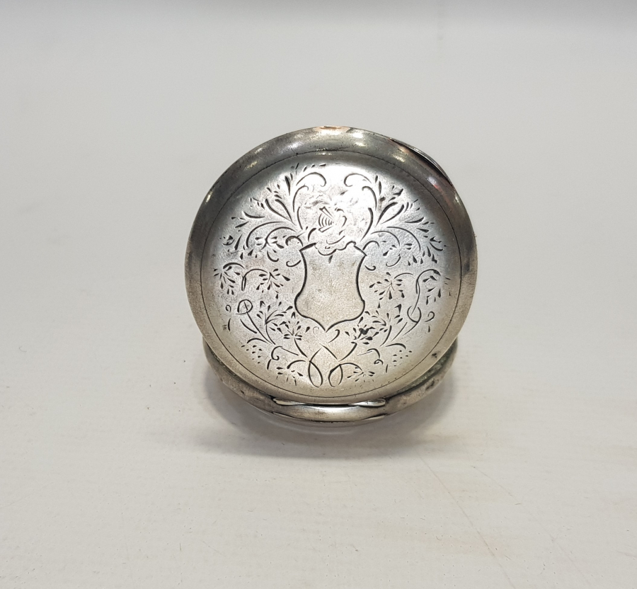 1900'LERDEN GÜMÜŞ KASA CEP SAATİ