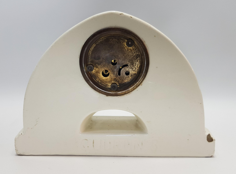 1900'LERDEN SERAMİK KASALI MASA SAATİ 