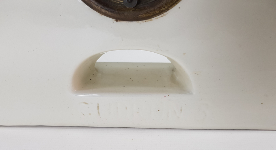 1900'LERDEN SERAMİK KASALI MASA SAATİ 