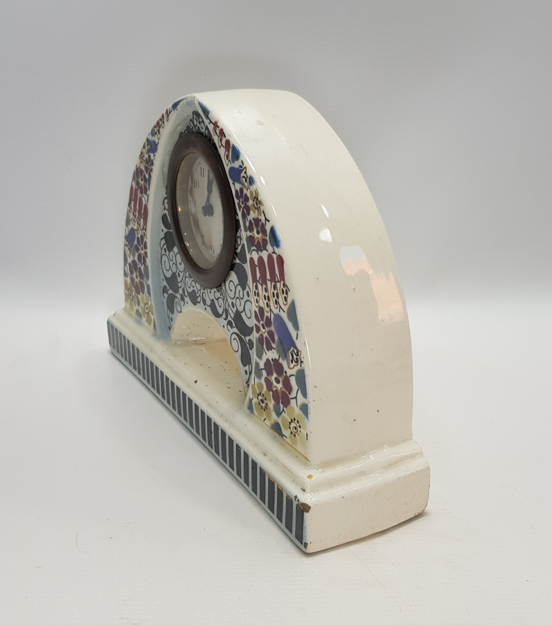 1900'LERDEN SERAMİK KASALI MASA SAATİ 