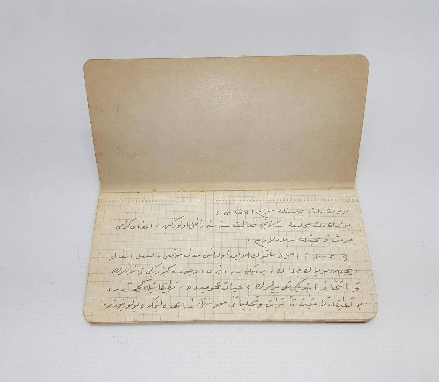 1926 ATATÜRK'ÜN MECLİS AÇILIŞ KONUŞMASI OSMANLICA EL YAZMA TIPKI BASIMI