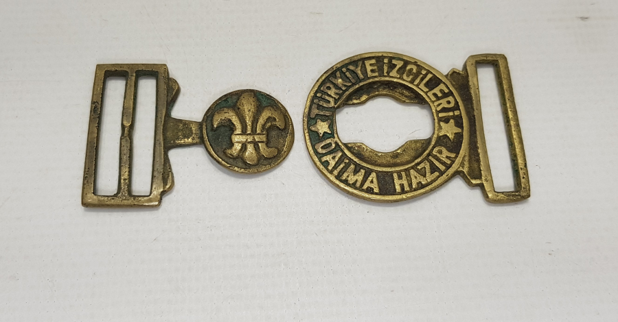 ANTİKA İZCİ KEMER TOKASI 