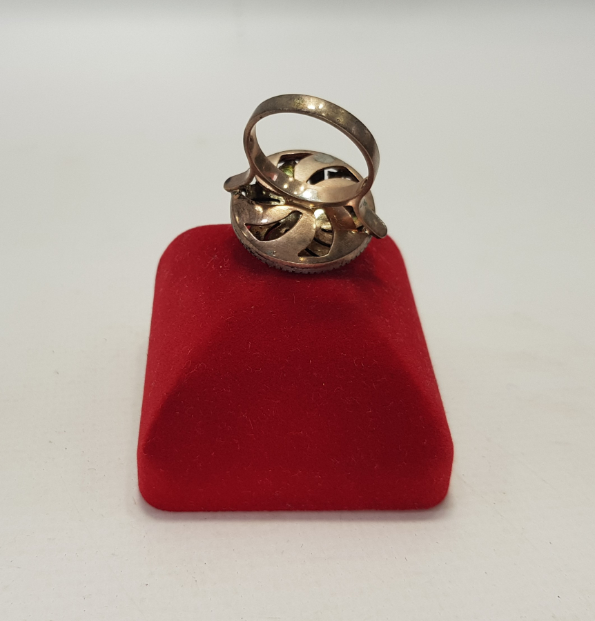 ÇARKIFELEK MOTİFLİ ELMAS YÜZÜK 