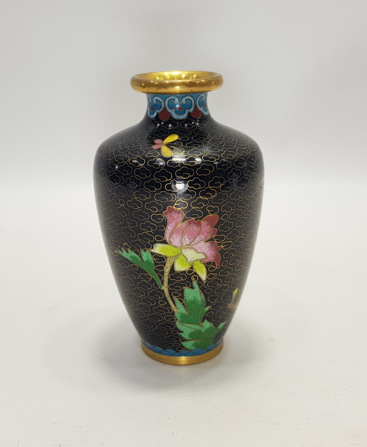 CLOISONNE MİNELİ VAZO 