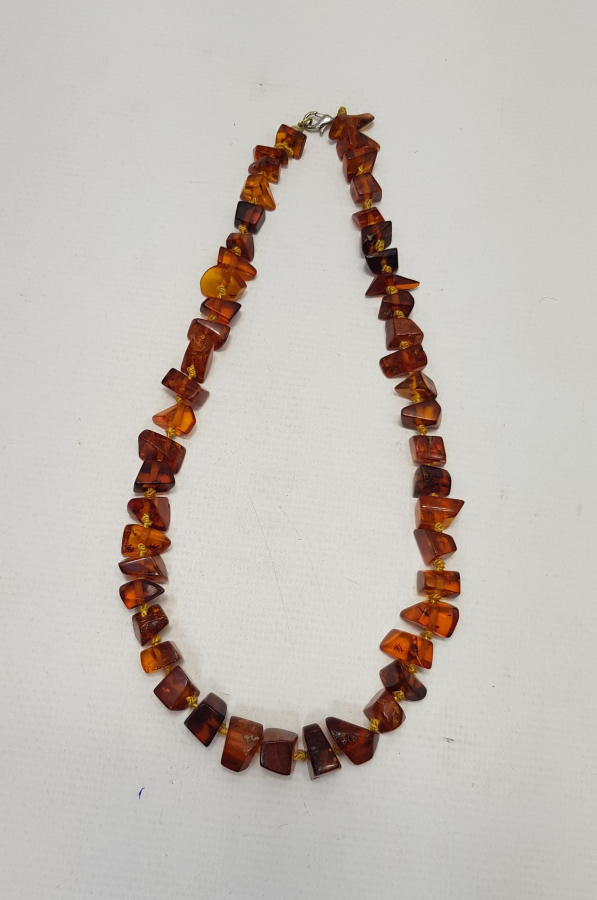 DAMLA KEHRİBAR KOLYE GERDANLIK 